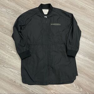 Plastic Island Black Windbreaker Black